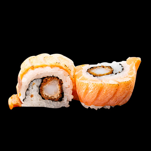 162. EBI TEMPURA SALMON