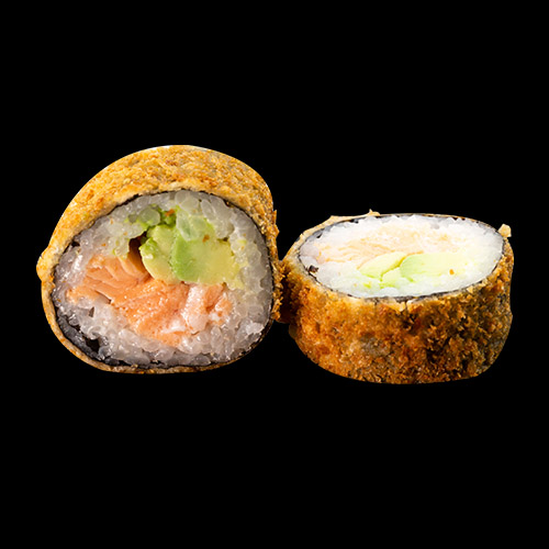 180. Mit Lachs, Avocado, Frischkäse